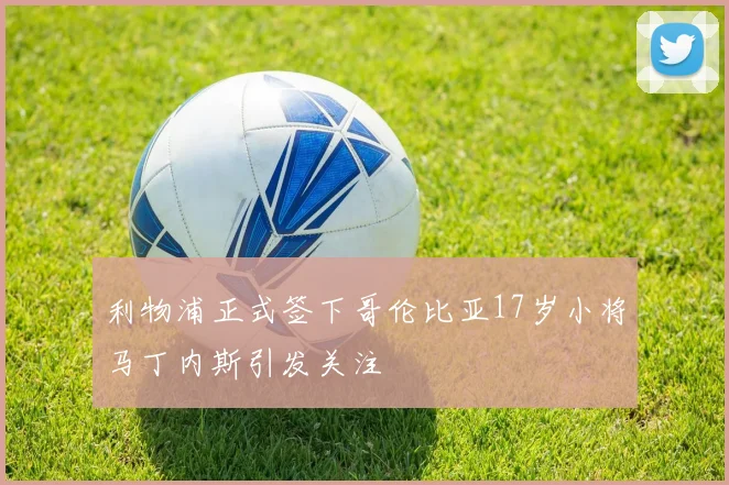 利物浦正式签下哥伦比亚17岁小将马丁内斯引发关注